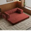 Sofá Cama de Lujo Ligero que se Puede Usar para Sentarse y Reclinarse, Modular y Combinable Libremente, Adecuado para Apartamentos Pequeños, Sala de Estar, Sofá Comprimido Enrollado Empaquetado Transfronterizo