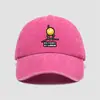 Paquete de Expresiones Divertidas Masculinas Sonrisa Entrecerrada Asustado Divertido Cara Divertida Sombrero de Broma Gorra de Béisbol Hombres y Mujeres Estilo Chino Parte Superior Suave