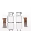 Botella de Vidrio de Bayoneta de 15 mm, Botella para Empaque de Píldoras de Fragancia, Botella para Empaque de Flores Secas de Estambres de Flores, Botella Pequeña para Medicamentos de Productos para el Cuidado de la Salud, Botella de Muestra de Aceite Esencial