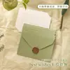 Tarjeta de Cumpleaños Verde Aguacate con Sobre Verde Oliva Bendición de San Valentín Gratitud Gracias Tarjeta Escrita a Mano para Evento de Año Nuevo