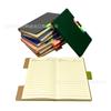 Venta al por mayor del fabricante Color opcional Portalápices de PU para negocios Bloc de notas de bolsillo portátil con notas adhesivas Bloc de notas con logotipo impreso