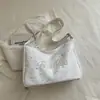 Bolsa casual estilo coreano para o dia a dia de mulheres, nova bolsa de ombro trendy de estrela para o verão de 2026, bolsa tote transversal para viagens diárias