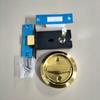 Cerradura de anillo de tiro de acero inoxidable cerradura de puerta invisible anillo de tiro simple doble Manija redonda abierta [venta al por mayor de fábrica]]