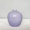 Jingdezhen Moderno Simples Criativo Cor Sólida Boca Larga Vaso Ornamentos Taverna Mesa de Jantar Mesa de Trabalho Entrada Decoração Artesanato