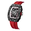 Venta Caliente Transfronteriza Correa de Nailon en Forma de Barril Ultradelgada Reloj para Hombre de Moda Reloj de Cuarzo Marca Reloj para Hombre Nuevo Modelo