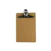 Venta al por mayor de fábrica tablero 32k clip de mariposa MDF de alta densidad clip para tablero de escritura clip para menú clip para archivo fabricantes