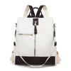 Mochila Transfronteriza para Mujer Bolso de Mujer 2025 Nuevo Pu Bolso de Mujer Retro Casual Europeo y Americano Mochila de Viaje para Exterior Bolso Antirrobo