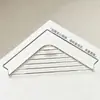 Estante Organizador de Almacenamiento de Cocina Escurridor de Platos de Acero Inoxidable Estante Plegable de Esquina para Fregadero de Verduras Fregadero Plato Lavado Cesta Escurridora