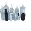 Botellas Transparentes para Loción al por Mayor 30-100 ml Botellas Reutilizables Botellas con Cabezal de Bomba 300 ml Botellas Cosméticas de PET Tipo Presión