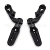 Reposapiés de Motocicleta, Reposapiés, Reposapiés Delanteros y Traseros, Soportes para Reposapiés de Parachoques, Tubos de 1-1/4 pulgadas