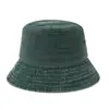 Chapéu de pescador de algodão lavado europeu e americano mais vendido na Amazon chapéu retrô do velho hip-hop chapéu de sol casual chapéu balde atacado