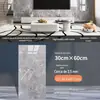 Papel de Parede de Placa de Alumínio-Plástico Autoadesivo Impermeável e à Prova de Umidade Decoração de Parede Cozinha Banheiro À Prova de Óleo e Adesivos de Azulejo Mármore