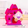 Caixa de Armazenamento de Canetas de Madeira Desenho Animado Ornamentos Multifuncionais para Mesa Papelaria Infantil Impressão de Logotipo Prêmio Estudantil Presente