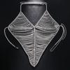 Europeu e Americano Novo Hot Diamond Body Chain Verão Biquíni Party Multi-camada Strass Peito Cadeia Cross-border Acessórios 06