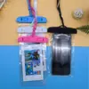 Bolsa impermeable transparente de PVC para teléfono móvil, pantalla táctil, cámara, bolsa para teléfono móvil, al por mayor, para buceo, natación, flotar al aire libre