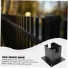 Soporte de Ángulo Recto Fijo para Columna de Madera de Pérgola Accesorios de Ferretería para Estructuras de Madera al Aire Libre