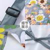 Delantal de Trabajo de Algodón Puro con Cintura de Estilo Japonés, Moderno para el Hogar, Cocina, Impermeable y a Prueba de Aceite, Limpieza de Manos, Ropa de Trabajo para Mujer, Transpirable, Antifouling