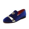 Mocasines hebilla cabeza de tigre dorada Amazon wishLAZADA transfronterizo talla extra grande en stock mayoreo