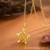 Popular Hielo Triturado Estrella de Hielo Luna de Ensueño Luna Collar Versátil Cadena de Clavícula en Forma de Corazón Joyería de Gama Alta Venta al por Mayor