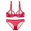 Estación Independiente Varsbaby Amazon AliExpress Ropa Interior Sexy Europea y Americana Malla Transparente Ultra Fina Juego de Sujetador
