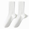 Calcetines Clásicos Antipelusa Negro y Gris para Pareja, Calcetines Unisex de Media Pantorrilla, Calcetines para Hombre al por Mayor, Calcetines Zhuji