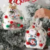 Saco de Embalagem de Maçã para Véspera de Natal, Saco de Presente Fruta da Paz, Sacola de Mão de Doces para Crianças, Novo Presente de 2025