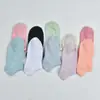 Calcetines invisibles de colores para primavera y verano producidos por nosotros mismos, calcetines de algodón de colores cortos y transpirables para niños, calcetines tipo piel, fabricantes al por mayor