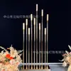 Luzes Decorativas Multi-Cabeça para Casamento, Luzes de Caminho Estrela Galvanizadas em Ferro, Luzes de Junco para Palco, Enfeites