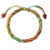 Nuevo brazalete colorido tejido a mano para el Festival del Bote del Dragón zongzi hilo de cinco colores mano hilo de cinco colores bebé estilo antiguo cuerda de mano