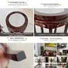 Estante de Flores para Sala de Estar Interior, Acuario de Madera Maciza de Pie, Bonsái de Madera, Estante para el Hogar Estilo Chino, Estante Pequeño de Almacenamiento de Pie Bajo