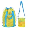Bolsa de Playa Gran Capacidad Bolsa de Almacenamiento para Juguetes Infantiles Bolsa de Almacenamiento Multifuncional de Viaje Varios Colores Bolsa de Playa al por Mayor