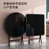 Mesa de comedor plegable para uso doméstico, mesa cuadrada pequeña simple, mesa plegable, mesa redonda para exteriores, mesa de comedor para casa de alquiler, mesa de puesto, mesa de balcón