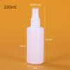 Frasco Spray Branco 100ml Frasco Plástico PE 50ml Frasco Spray Pequeno 10ml Frasco Spray Álcool 30ml Sub-Frasco