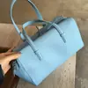 Bolso Boston de Piel de Vaca de Primera Capa, Moda Retro de Lujo Nicho Coreano para Mujer