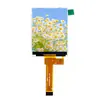 Polcd Puyang Pantalla LCD TFT de 2.8 pulgadas Ips con Ángulo de Visión Completo Pantalla Serial Spi LCD a Color con Enchufe de 18 Pines