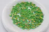 K9 Premium Cuentas Planas Guohua 4/6/8mm Ruedas Austriacas Cristal Swarovski Color AB Cuentas Espaciadoras Hecho a Mano DIY