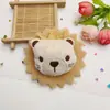 Novo Brinquedo de Pelúcia Desenho Animado Broche Acessórios Sapato Meias Boneca Algodão Acolchoado Cabeça de Leão Elefante Roupas Acessórios para Cabelo