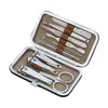 Conjunto de Cortadores de Unha de Aço Inoxidável Conjunto de Cortadores de Unha Manicure Cortador de Unha Conjunto de Beleza Presente