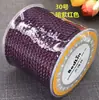 Cuerda Tejida a Mano de 2.5 mm Bedlin Resistente al Desgaste Patrón de Dragón Cuerda para Lanyard de Cera de Abeja Esmeralda DIY Cable