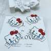 Nueva Serie de Dibujos Animados Linda Hello Kitty Broche Acrílico Ropa Bolsa Accesorios de Vestir Insignia Venta al por Mayor Exquisito