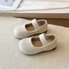 Zapatos Mary Jane de Punto para Niñas, Zapatos de Princesa con Suela Suave, Estilo Primavera y Otoño, Zapatos de Bebé, Zapatos Pequeños de Cuero de Moda y Versátiles, Zapatos de Vestir