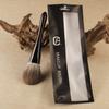 Pincel de Maquillaje Cangzhou con Pelo de Animal, Forma de Huevo, Hecho de Madera de Nogal Negro, Pincel Grande para Polvos, Pincel para Rubor, Pincel para Iluminador