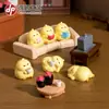 Micro Paisagem Criativa Fofa Lazer Pintinho Feliz DIY Acessórios de Decoração Casa de Bebê Jardinagem Enfeites de Mesa Carro