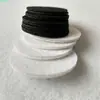 Materiais para Acessórios de Cabelo DIY Círculos de Feltro Branco Preto Tecido Não Tecido Base de Flor Espessada Formato de Suporte de Flor Disponível