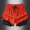Shorts de Corrida Masculino Verão Maratona Atletismo Forro Especial Seda de Gelo Fitness Três Pontos Secagem Rápida Calças Esportivas para Crianças