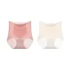 Pantaletas invisibles de tiro alto con control de abdomen y realce de glúteos para mujer, seda de hielo de tacto frío, antibacterianas, control abdominal fuerte, calzones triangulares postparto