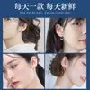 Set de Aretes de Plata 925, Elegantes Aretes de Corazón de Alta Gama, Regalo del Día Nacional para Niñas