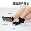 Calcetines de algodón grueso para mujer, calcetines de yoga, calcetines profesionales de cinco dedos, antideslizantes, calcetines abiertos con fugas, calcetines deportivos.