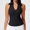 Ropa de Tenis de Color Contrastante Traje Deportivo para Mujer Top Deportivo Fitness Chaleco de Yoga de Secado Rápido Falda Corta Media Falda