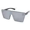 Gafas de sol retro de montura grande coloridas transfronterizas personalidad tendencia europea y americana procesamiento personalizado de gafas de sol para mujer 2185
